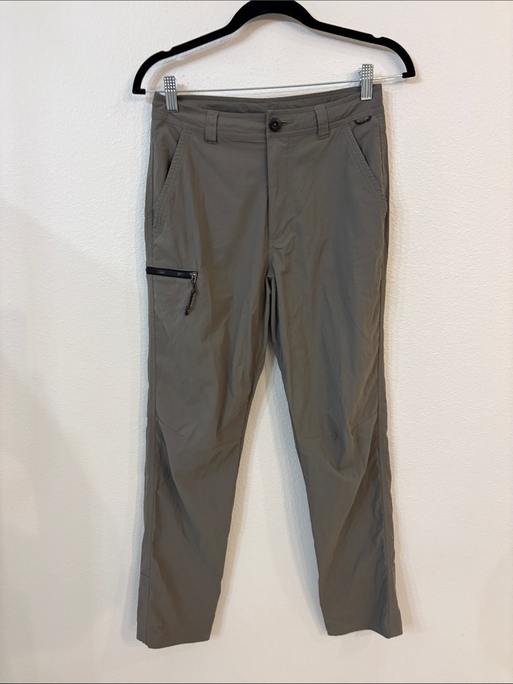 REI Men's Cargo Travel Pants - Gray/Green Size 29x30